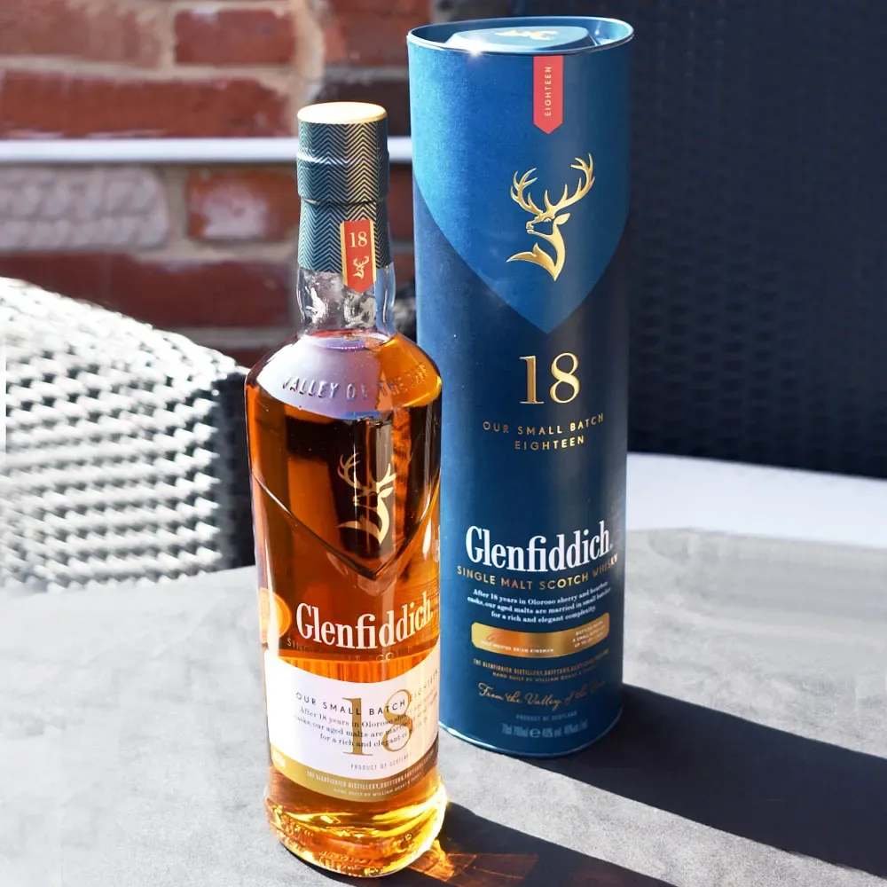 Whisky Glenfiddich 18 Años. Old Small Batch Reserve, Speyside Whisky2