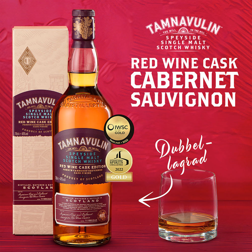 Whisky Tamnavulin Red Wine Cask Cabernet, Single Malt2