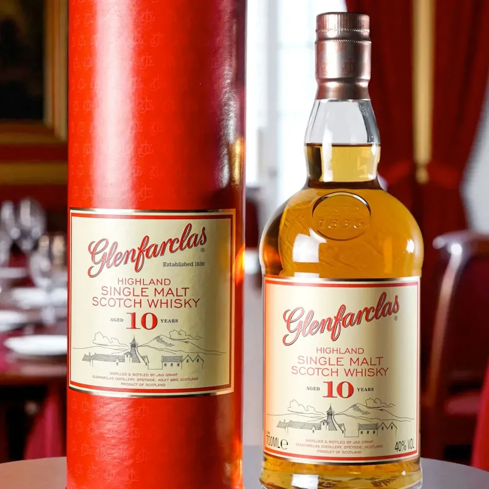 Whisky Glenfarclas 10 Y. Speyside Whisky2