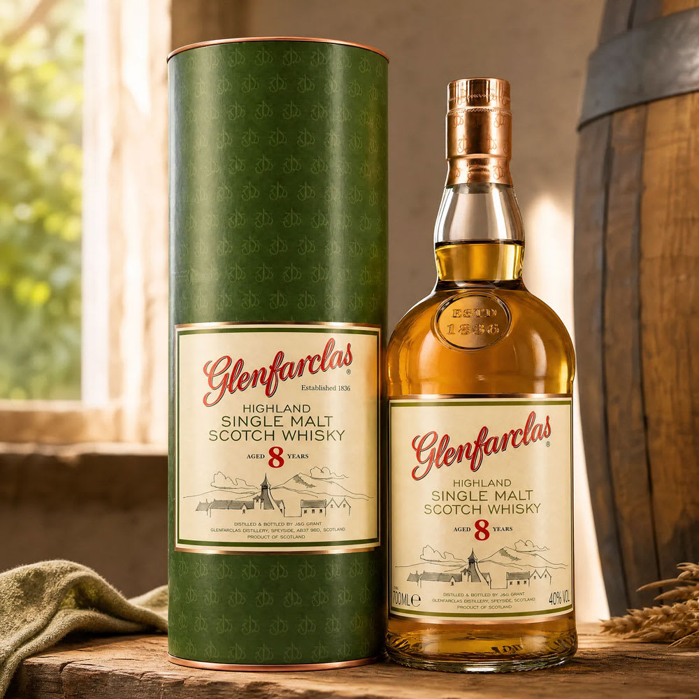 Whisky Glenfarclas 8 Años. Speyside Whisky2
