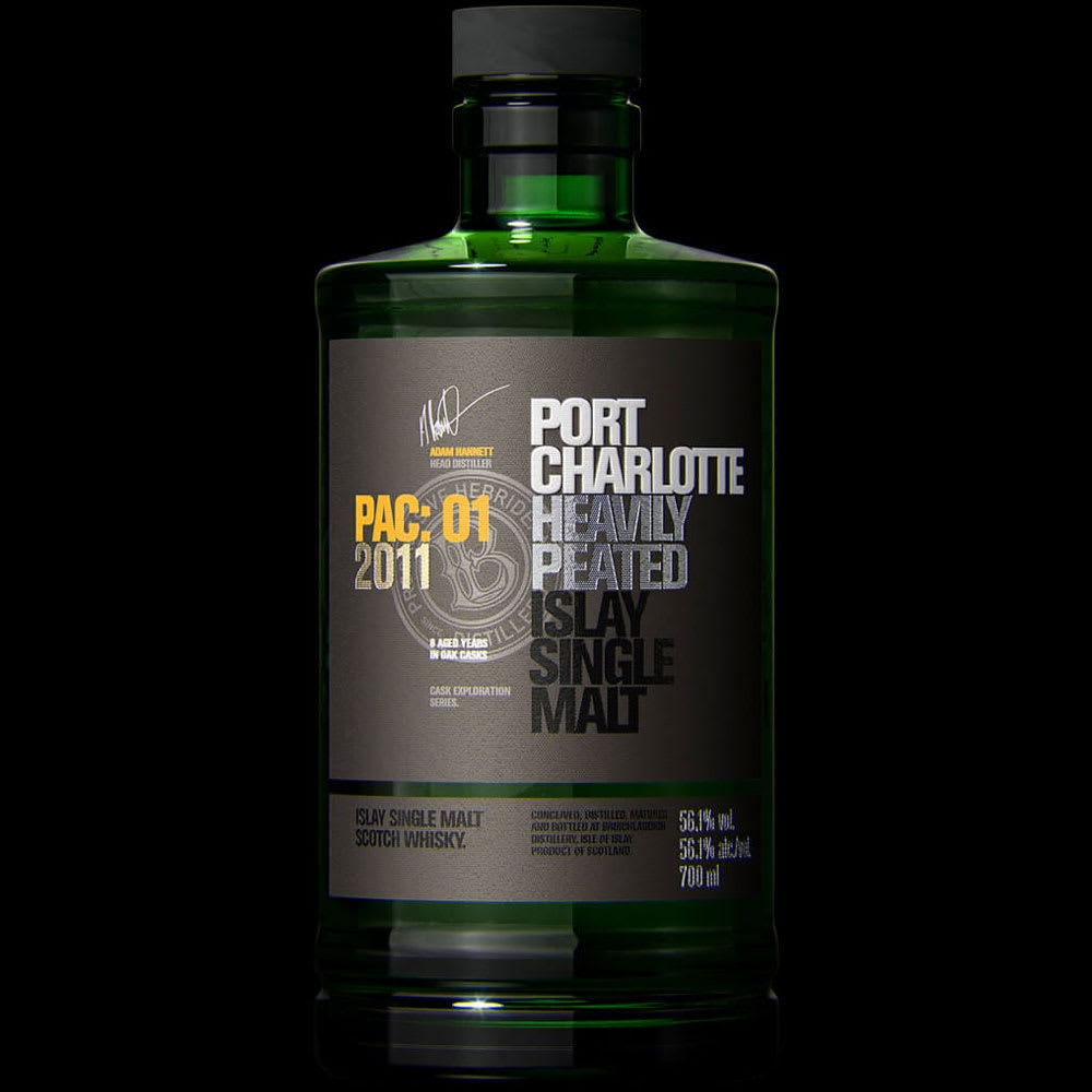 Whisky Bruichladdich Port Charlotte PAC:01 2011 Heavily Peated2