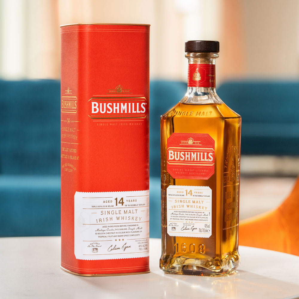 Whisky Bushmills 14 años. Single Malt.2