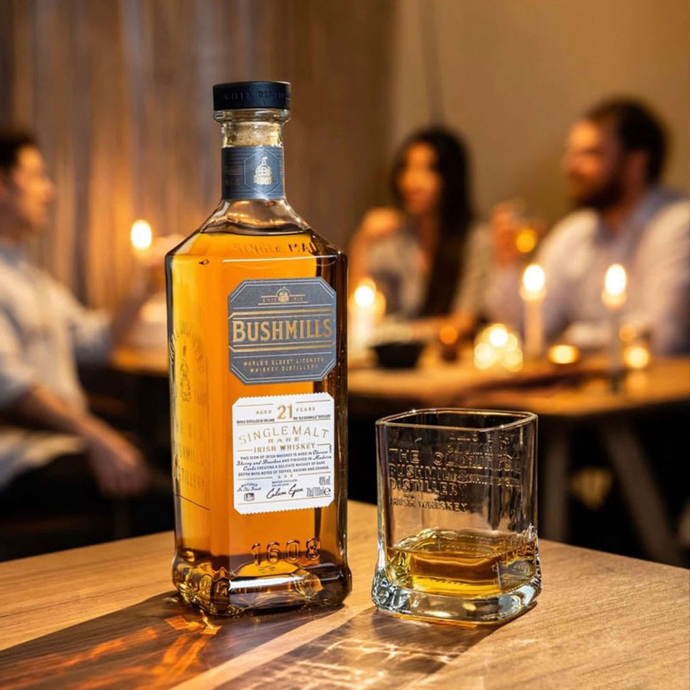 Whisky Bushmills 21 Años. Single Malt.2