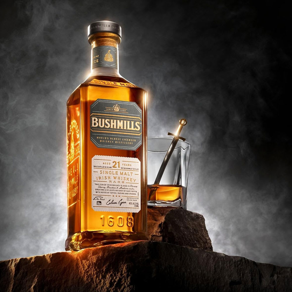 Whisky Bushmills 21 Años. Single Malt.4