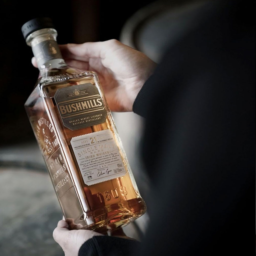 Whisky Bushmills 21 Años. Single Malt.5