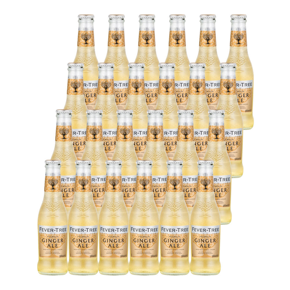 24 Agua Tonica Fever Tree, Ginger Ale1