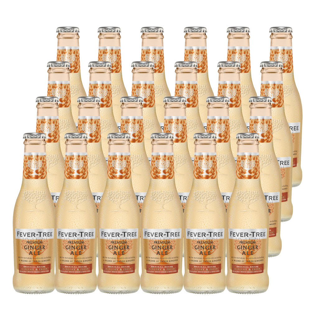 24 Agua Tonica Fever Tree, Ginger Ale1