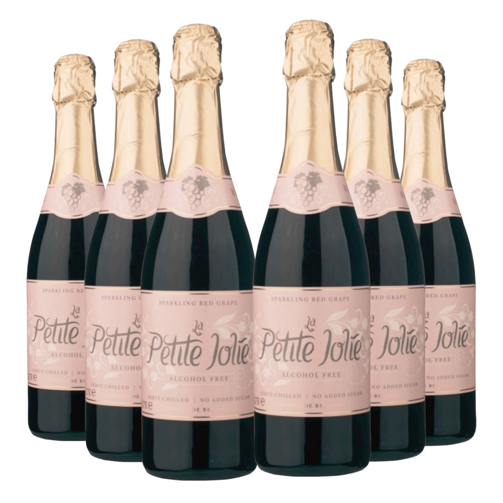 6 Espumantes Desalcoholizado Petite Jolie Red Grape1