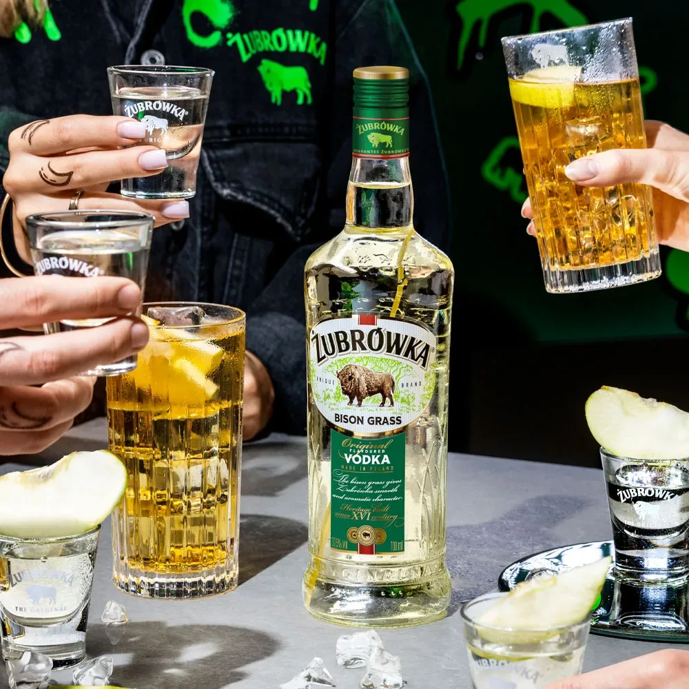 Vodka Zubrowka, Bison Grass, Polonia2