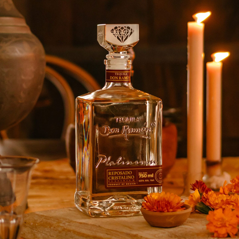 Tequila Don Ramón Platinium Reposado Cristalino2