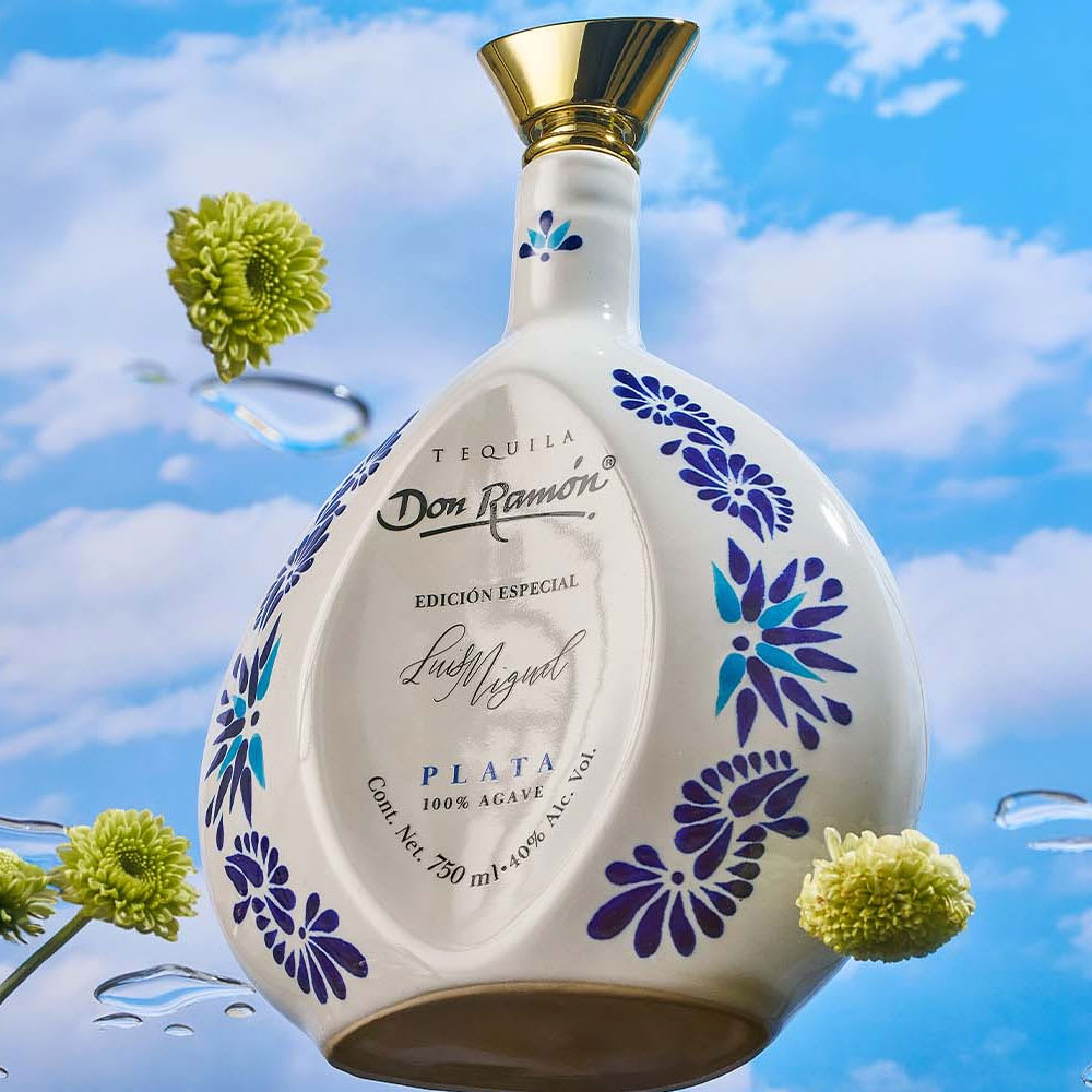 Tequila Don Ramón Plata Colección Cerámica Edición Especial Luis Miguel4