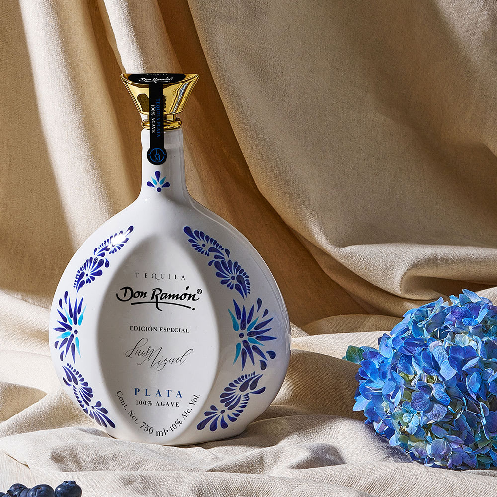 Tequila Don Ramón Plata Colección Cerámica Edición Especial Luis Miguel3