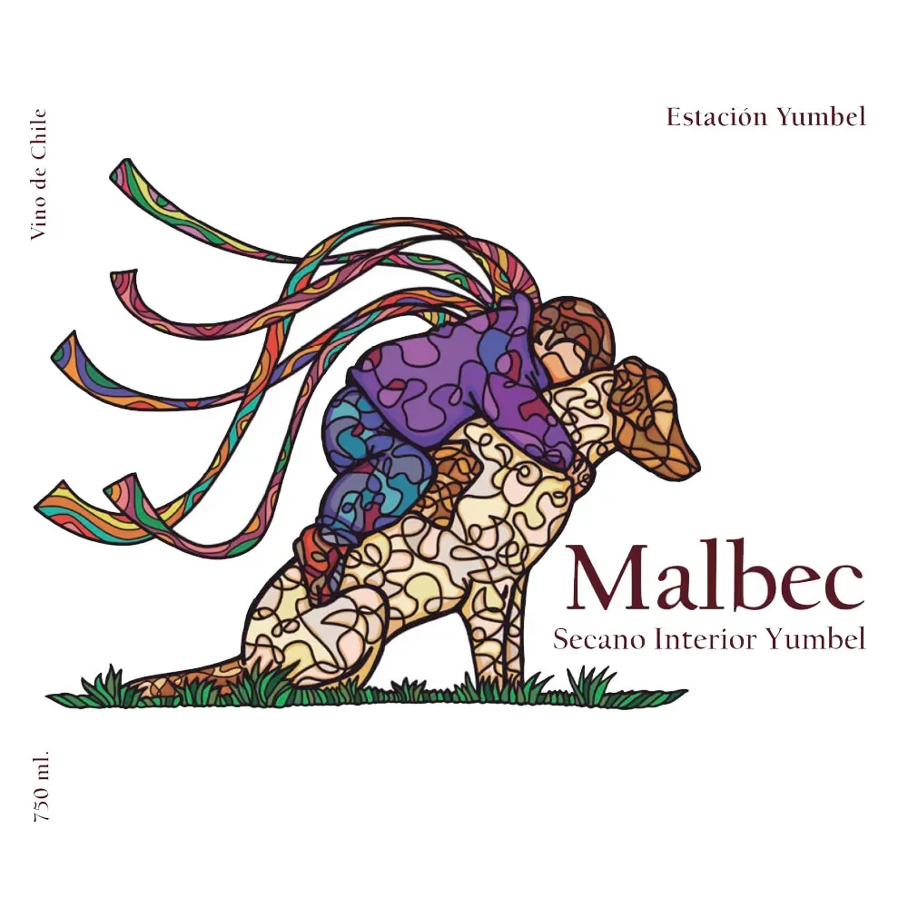 Vino Estacion Yumbel Malbec.2
