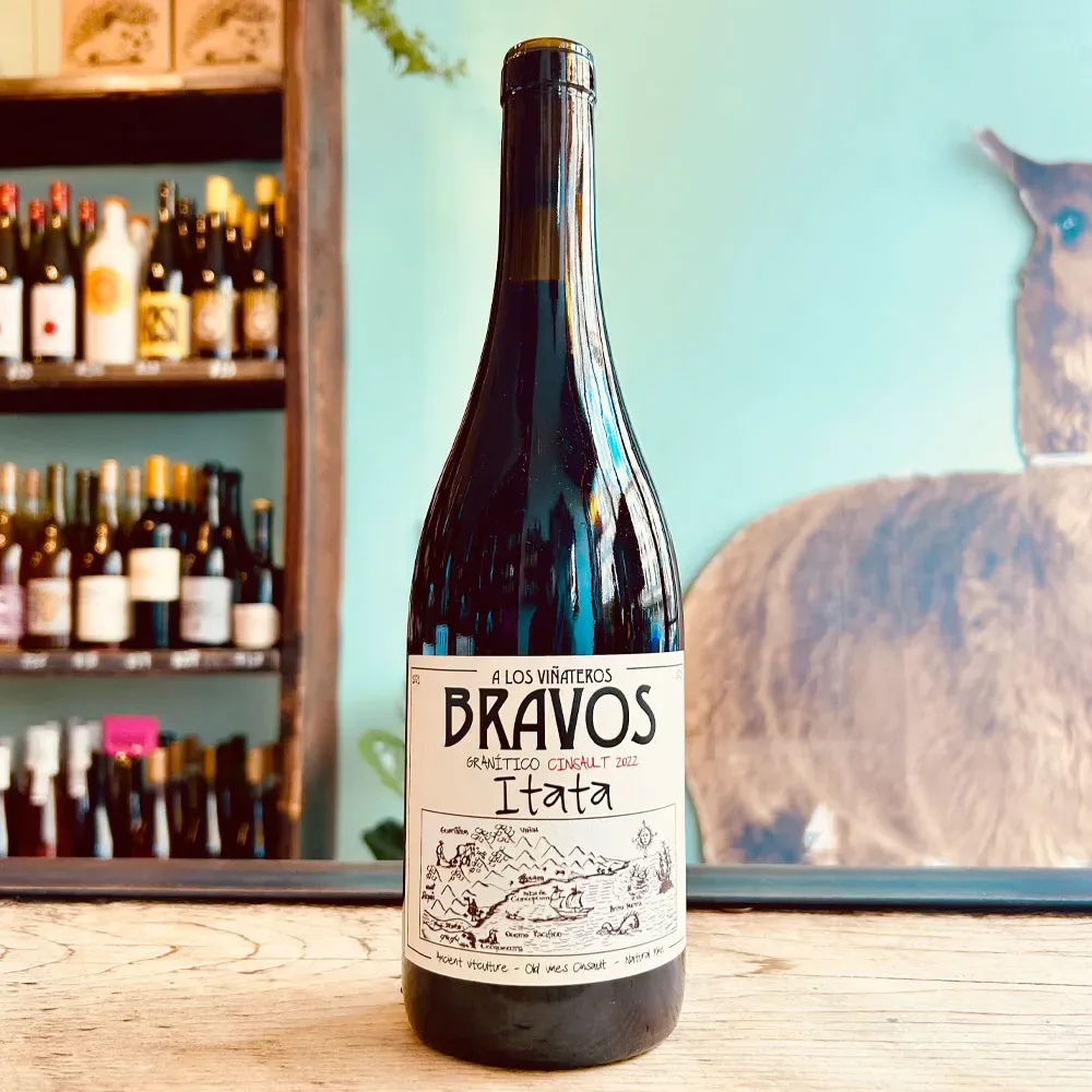 Vino A Los Viñateros Bravos Granitico Cinsault.2