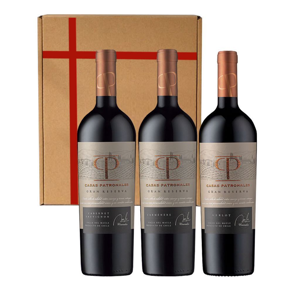 Mix 3 Vinos Casas Patronales Gran Reserva Collection1