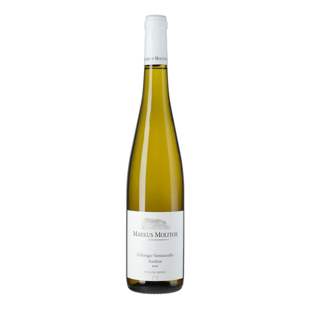 Vino Markus Molitor Zeltinger Sonnenuhr Auslese White Capsule Riesling1