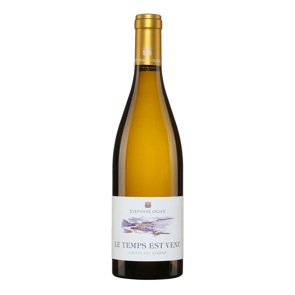 Vino Stephane Ogier Le Temps est Venu Côtes du Rhône Grenache Blanc1