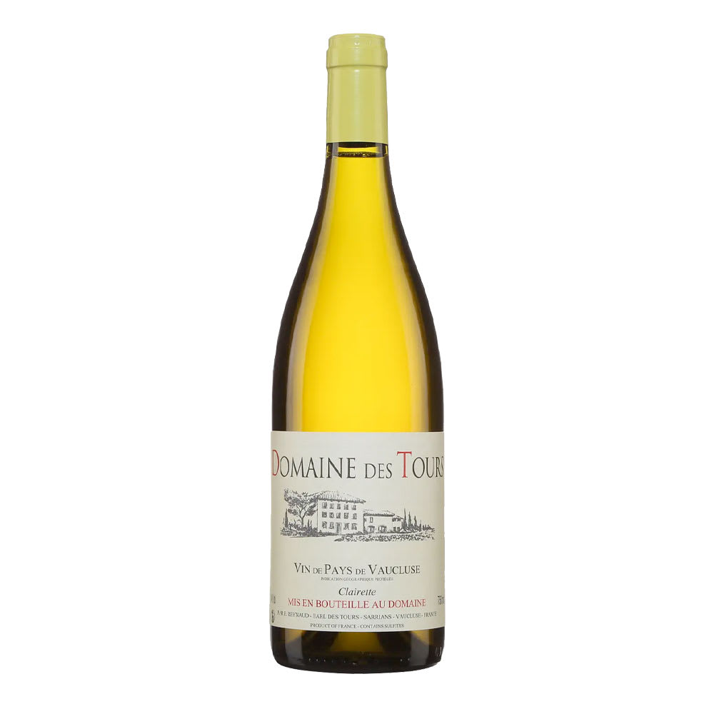 Vino Chateau des Tours Les Tours Blanc Vin de Pays du Vaucluse Clairette1