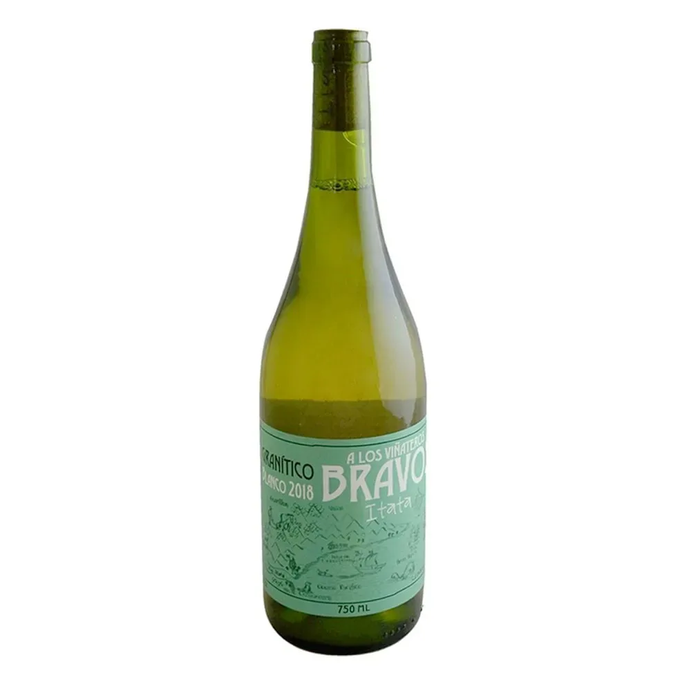 Vino A Los Viñateros Bravos Granitico Blanco Moscatel1