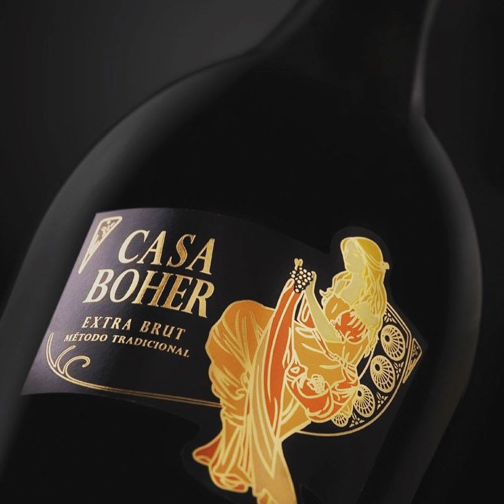 Espumante Casa Boher Extra Brut, Argentina2