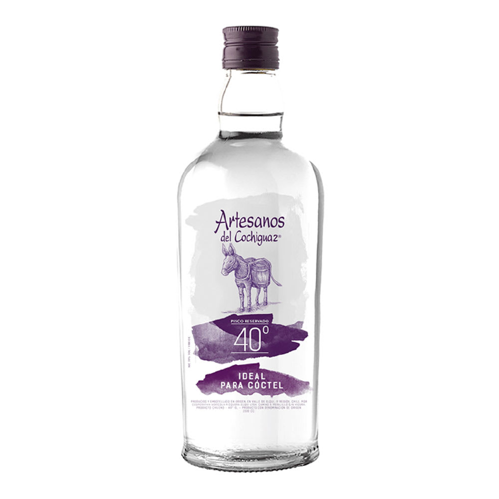 Pisco Artesanos de Cochiguaz Reservado Blanco Magnum1