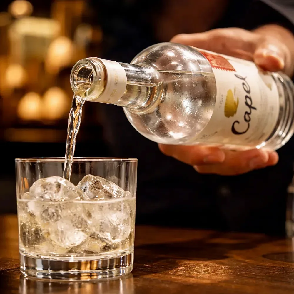 Pisco Capel Reservado Transparente Doble Destilado3