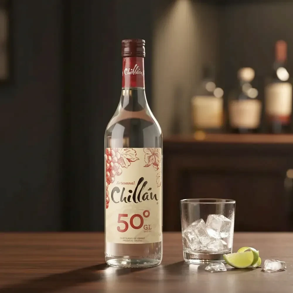 Aguardiente De Chillán Destilado de Grano2