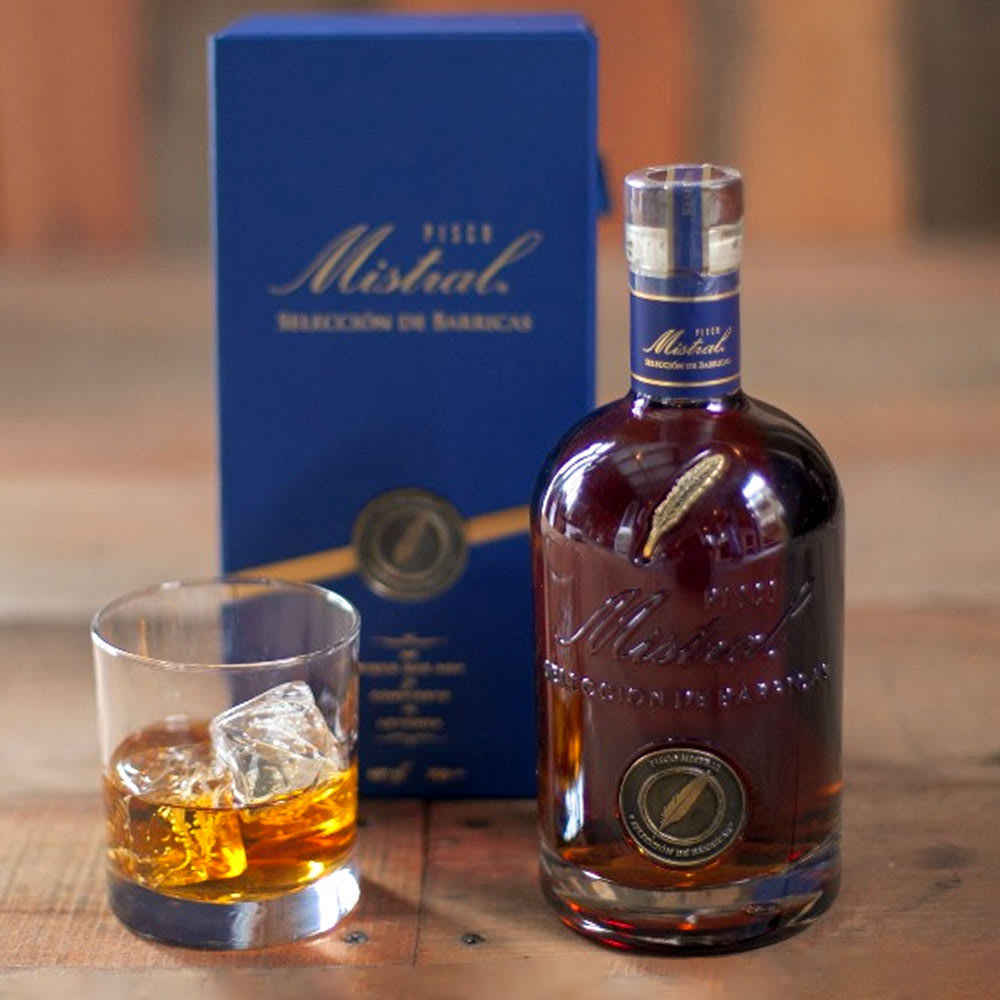 Pisco Mistral Nobel Seleccion de Barricas, Elqui2