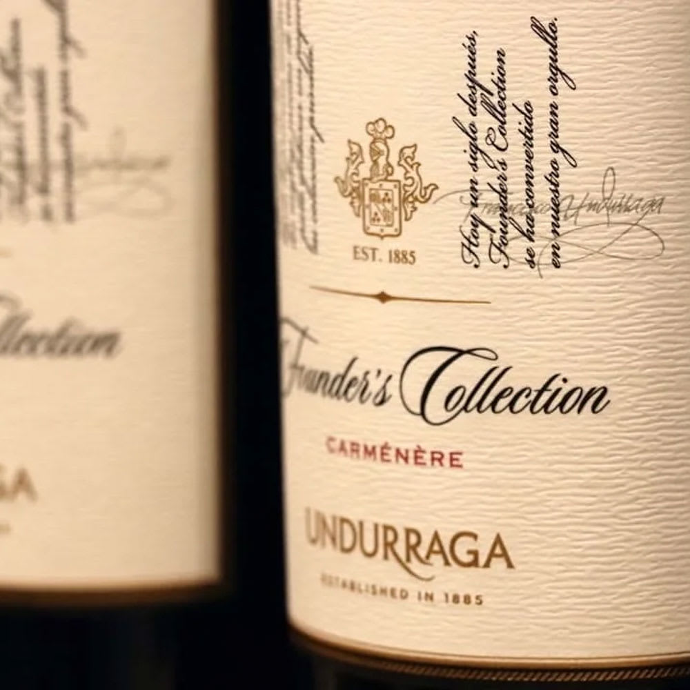 Vino Undurraga Founders Collection, Carmenere3