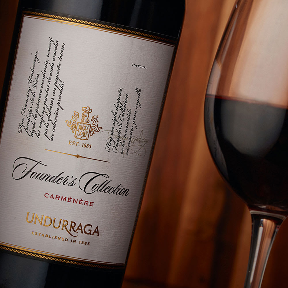 Vino Undurraga Founders Collection, Carmenere2