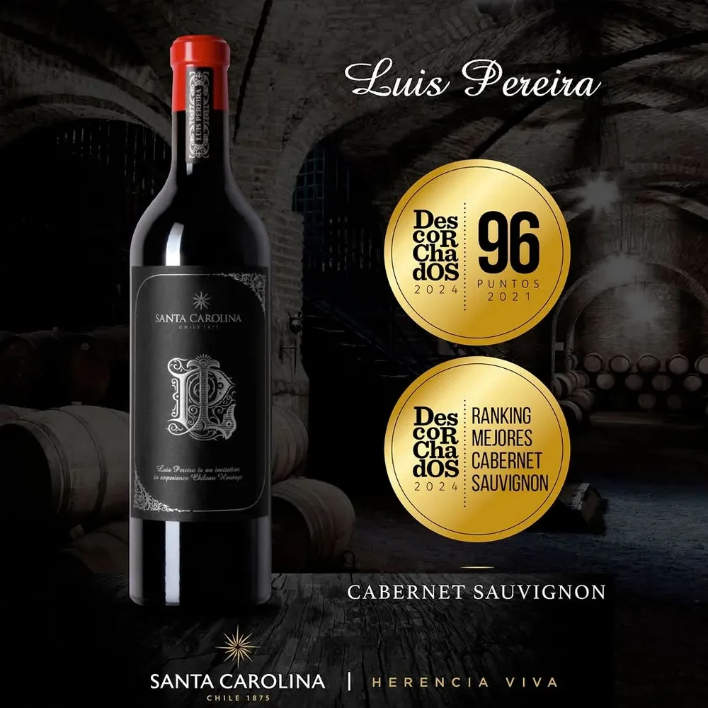 Vino Santa Carolina Luis Pereira, Cabernet Sauvignon2