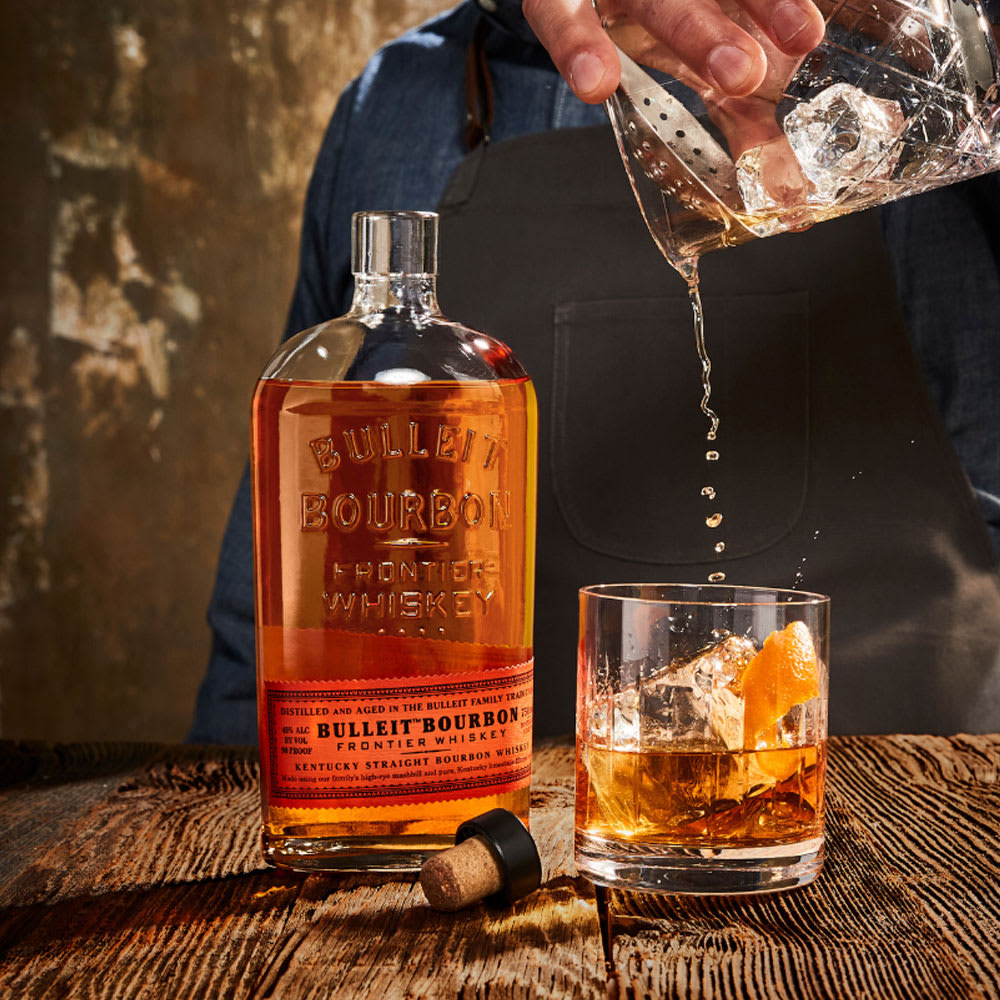 Whisky Bulleit Frontier Bourbon, American Whisky2