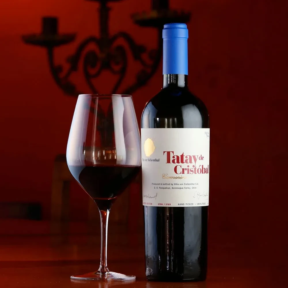 Vino Von Siebenthal Tatay de Cristobal Carmenere2