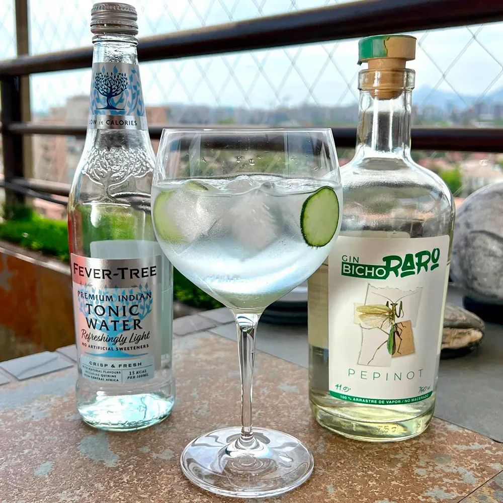 Gin Bicho Raro, Pepinot, 11 botanicos1