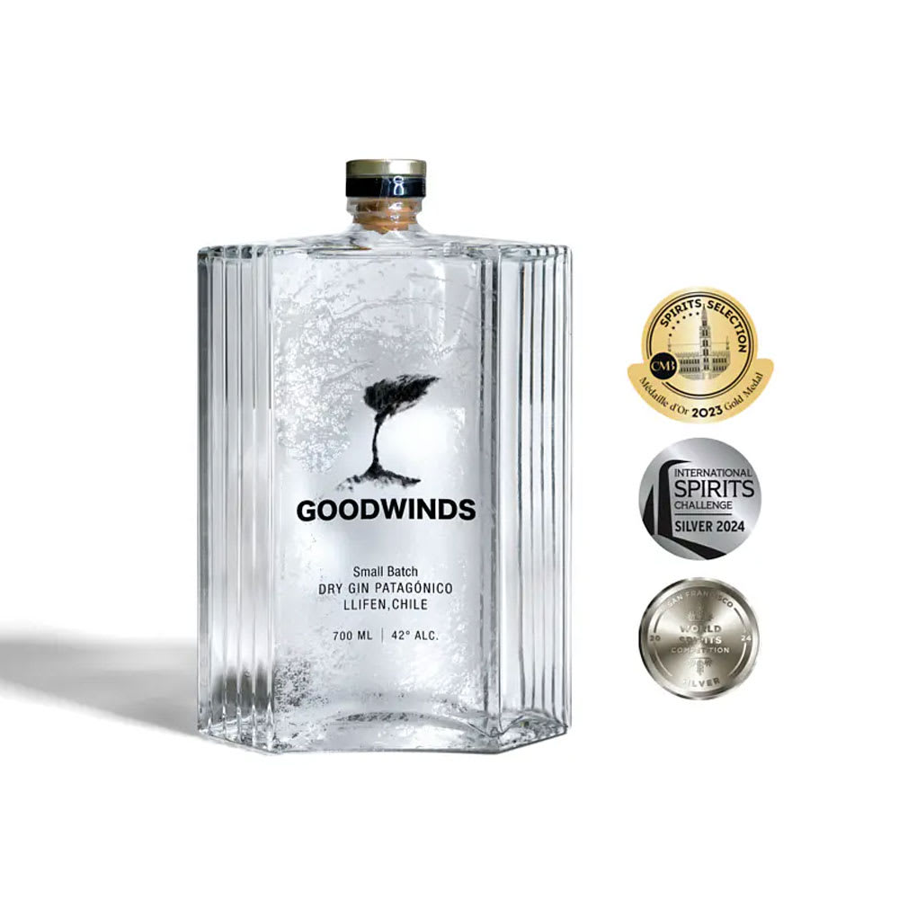 Gin Goodwinds Small Batch Dry Gin, Deluxe Edition, Chile5