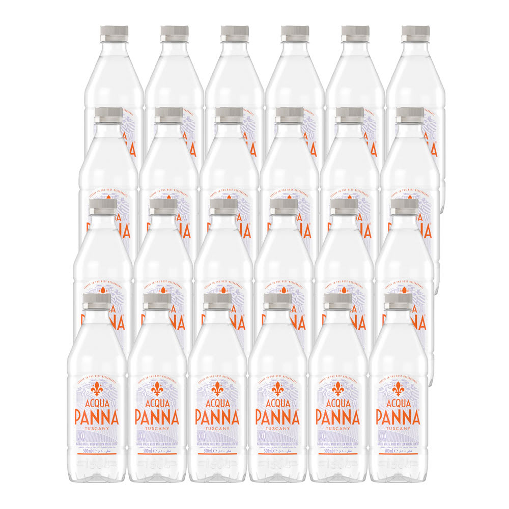 24 Agua Panna Sin Gas 500ml, Pet1