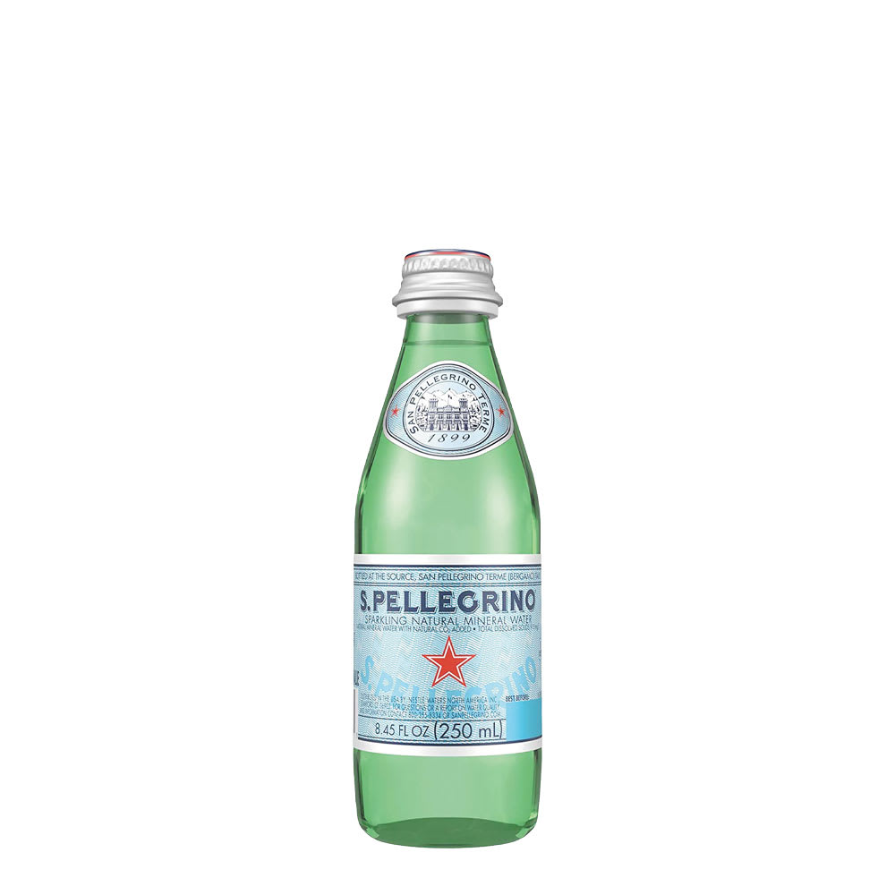 24 Agua San Pellegrino Gasificada 250ml, Vidrio2