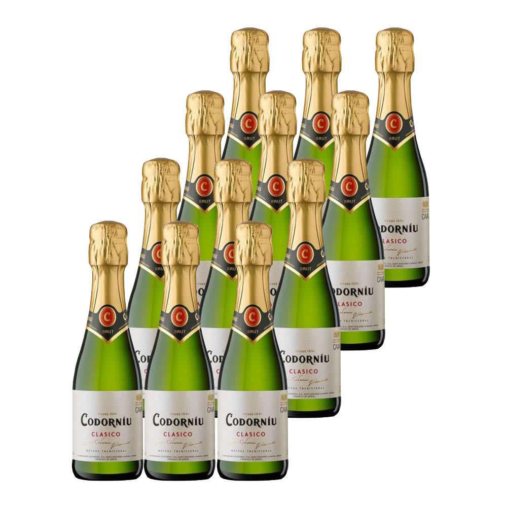 12 Cava Codorniu Brut (200ml)1