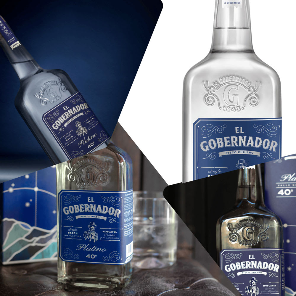 Pisco Gobernador Platino4