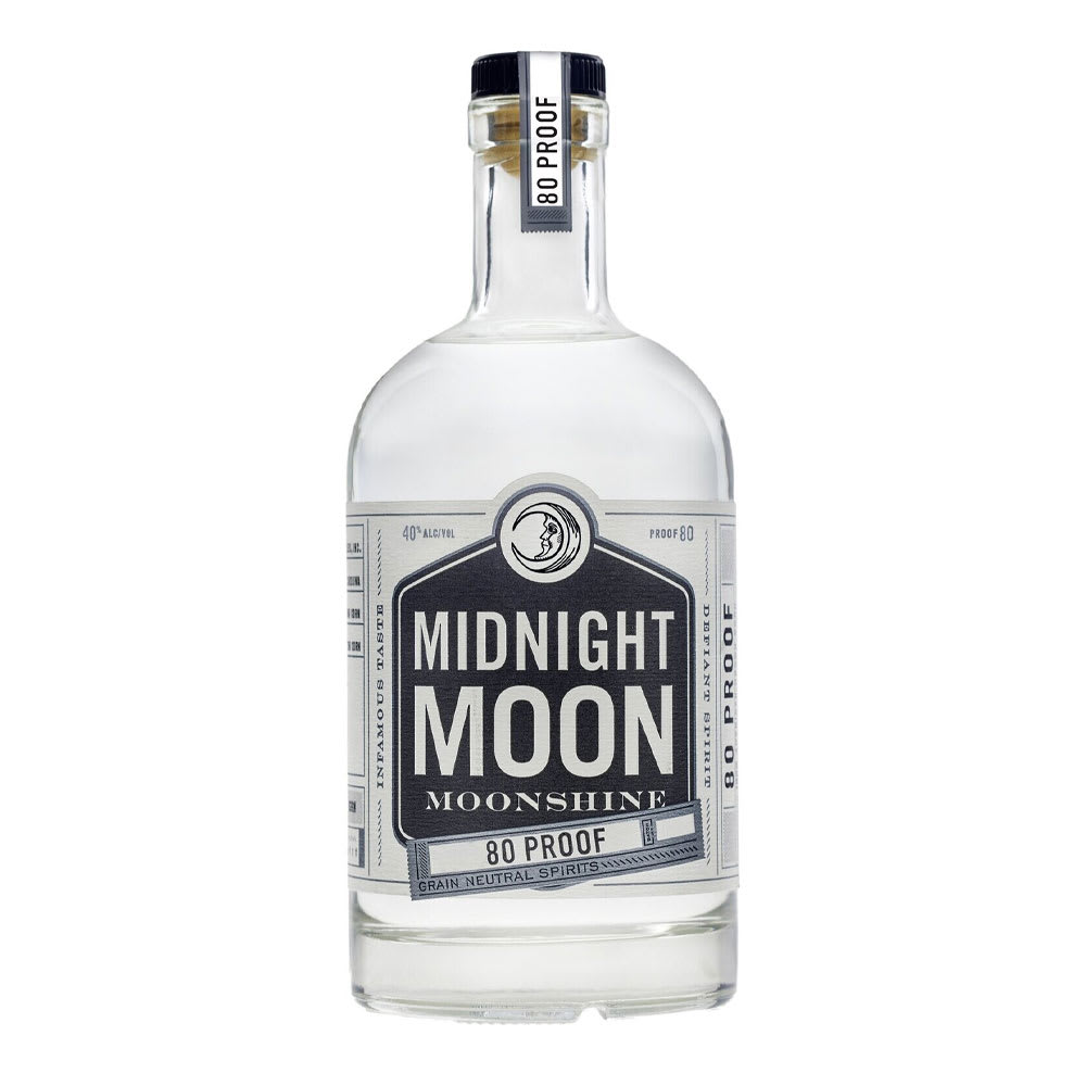 Whisky Midnight Moon Moonshine 80 Proof, Grain Neutral Spirits1
