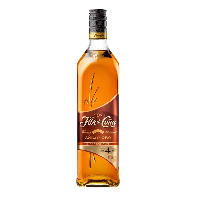 Ron Flor de Caña, Dorado, 4 años1