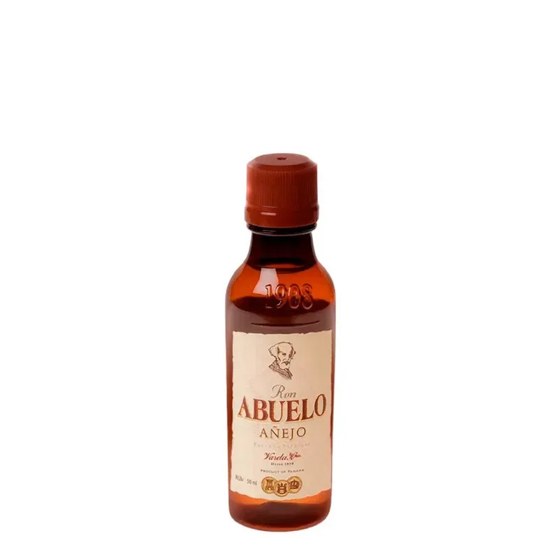 Miniatura Ron Abuelo Añejo Pet1