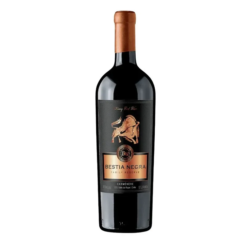 Vino Bestia Negra Carmenere1