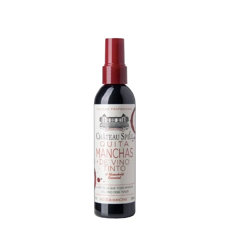 Quitamanchas De Vino Tinto Chateau Spill - Limpiador En Aerosol1