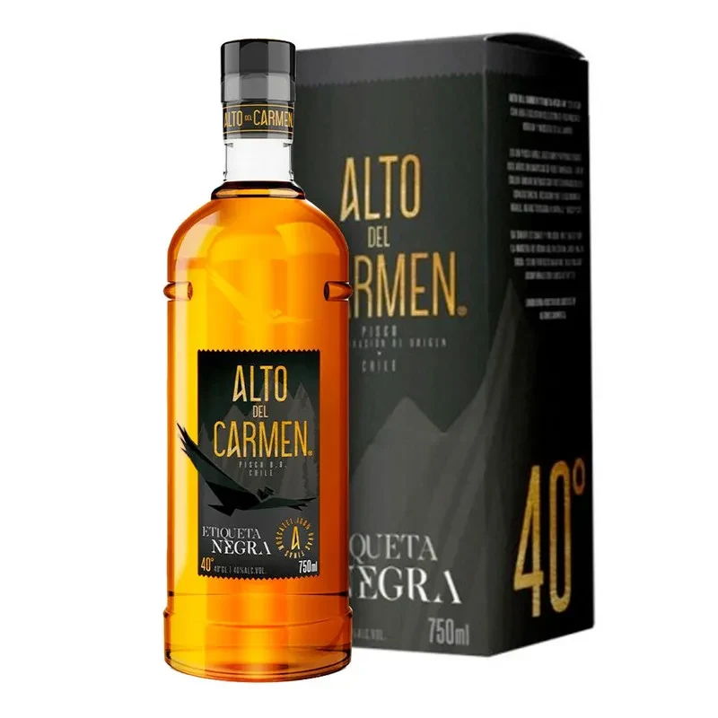 Pisco Alto del Carmen Reservado Envejecido, Elqui1
