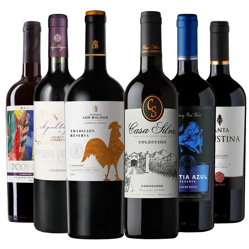 Mix 6 Vinos Reserva Ultra Carmenere2
