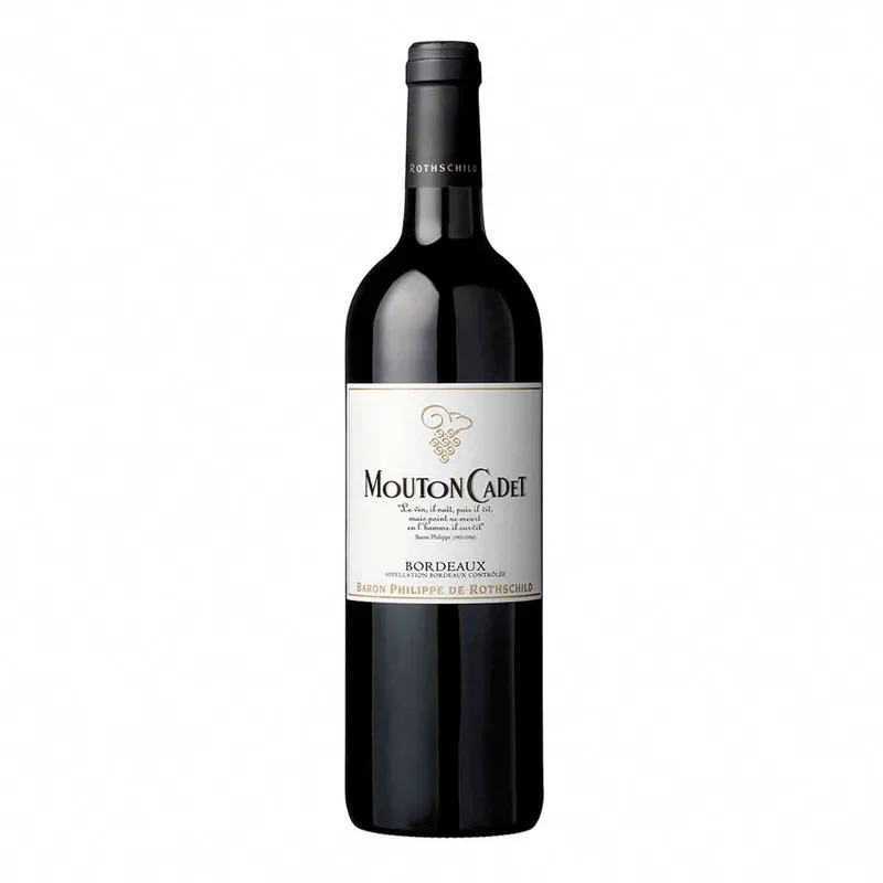 Vino Mouton Cadet, AOC Bordeaux Tinto. Vino Frances1