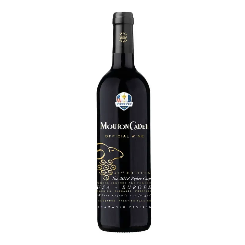 Vino Mouton Cadet Rouge Ryder Cup, Tinto1