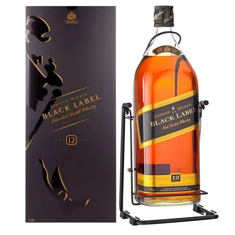 Whisky Johnnie Walker, Black Label 4,5 Litros. Scotch Whisky1
