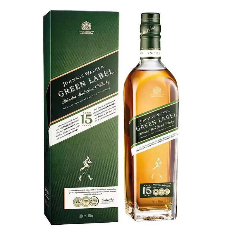 Whisky Johnnie Walker Green Label 15 Y, Scotch Whisky1